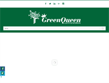 Tablet Screenshot of greenqueen.co.za